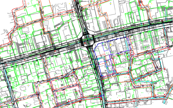 道路等の設計図 興和測量設計