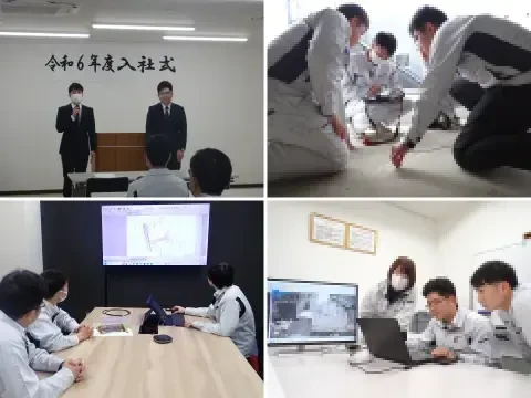 令和6年4月1日、新たに2名の新入社員を迎え、令和6年度入社式を行いました。