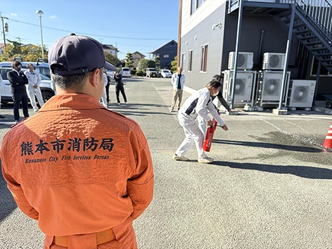 消防訓練を行いました